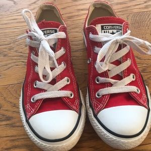 All Star Converse Red Sz. 13